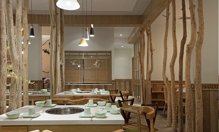 成都火鍋店設(shè)計效果圖展示