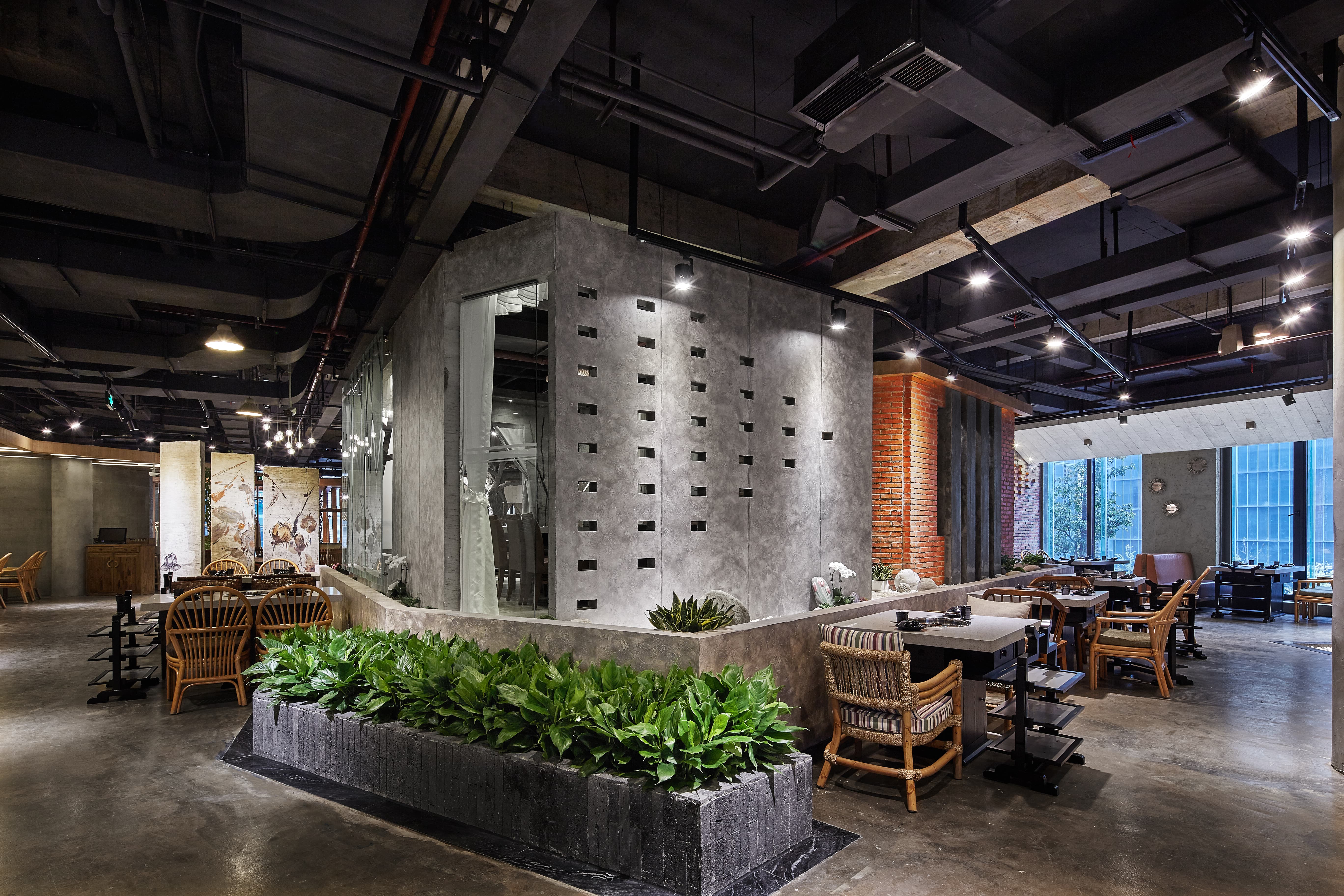 時(shí)尚火鍋店裝修設(shè)計(jì)