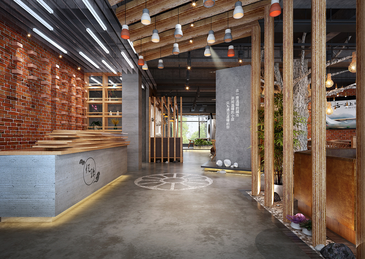 成都火鍋店裝修設(shè)計(jì)效果圖