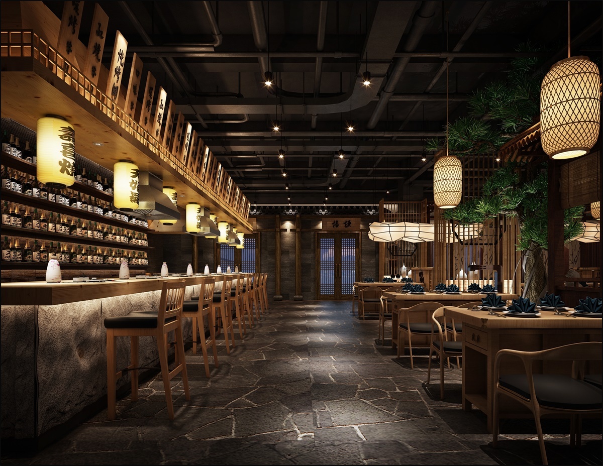 復(fù)古火鍋店裝修風格