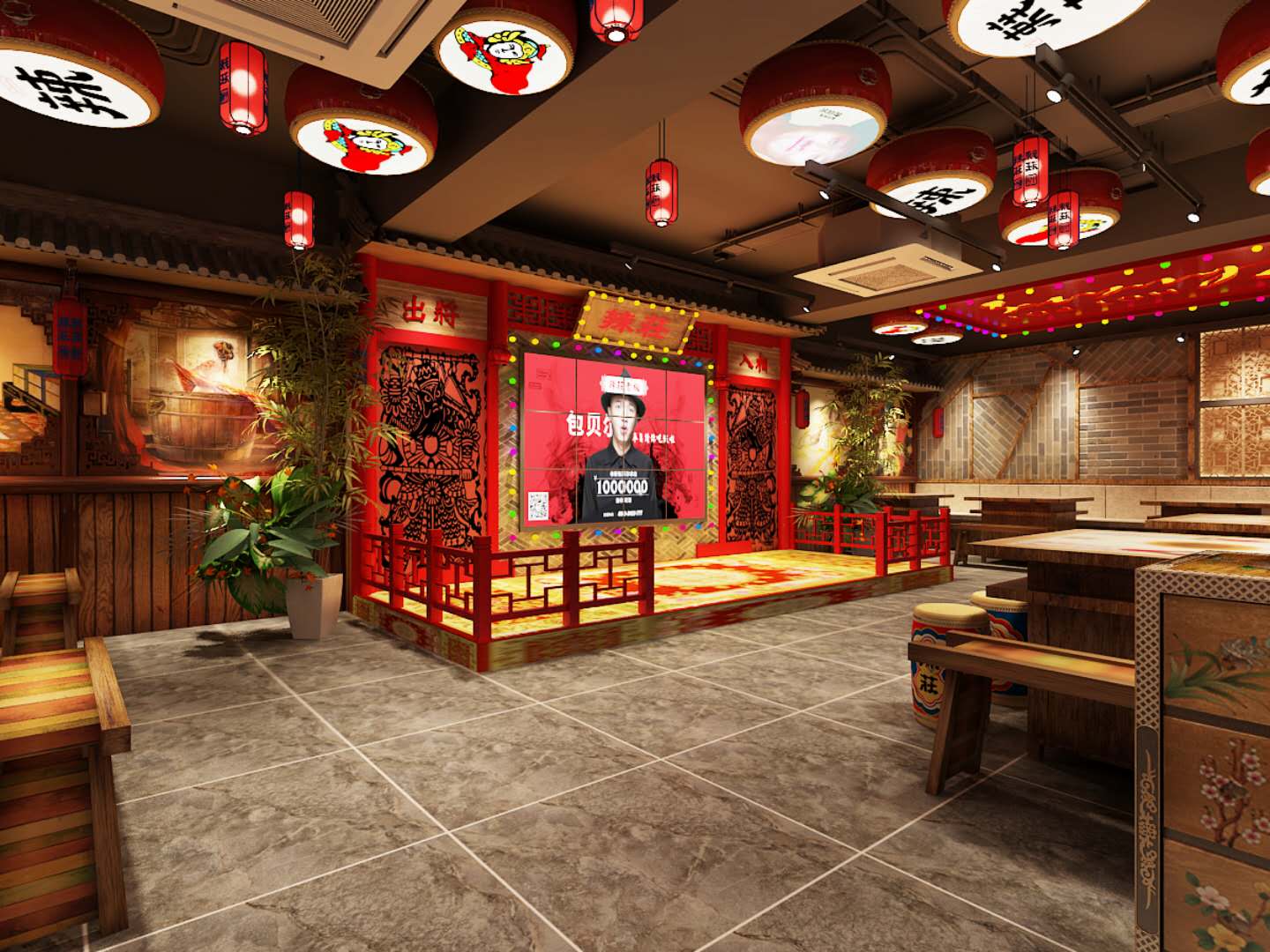 火鍋店設計效果