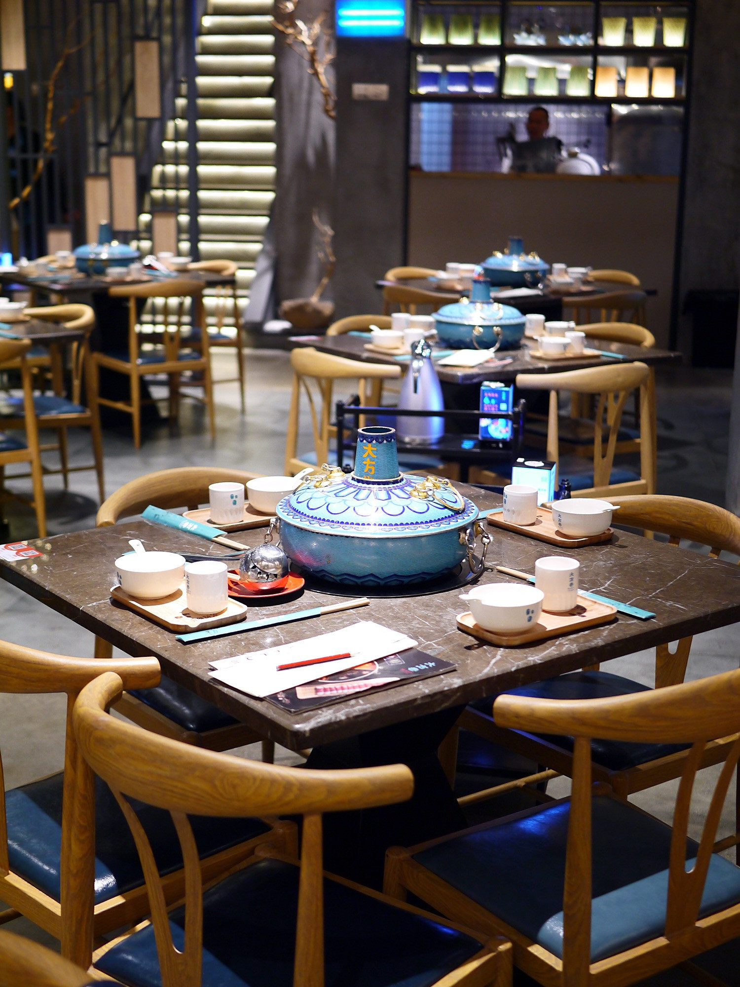 網紅火鍋店裝修效果圖