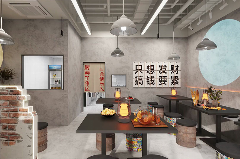 200㎡燒烤店裝修全攻略：風(fēng)格選擇×空間規(guī)劃×成本管控