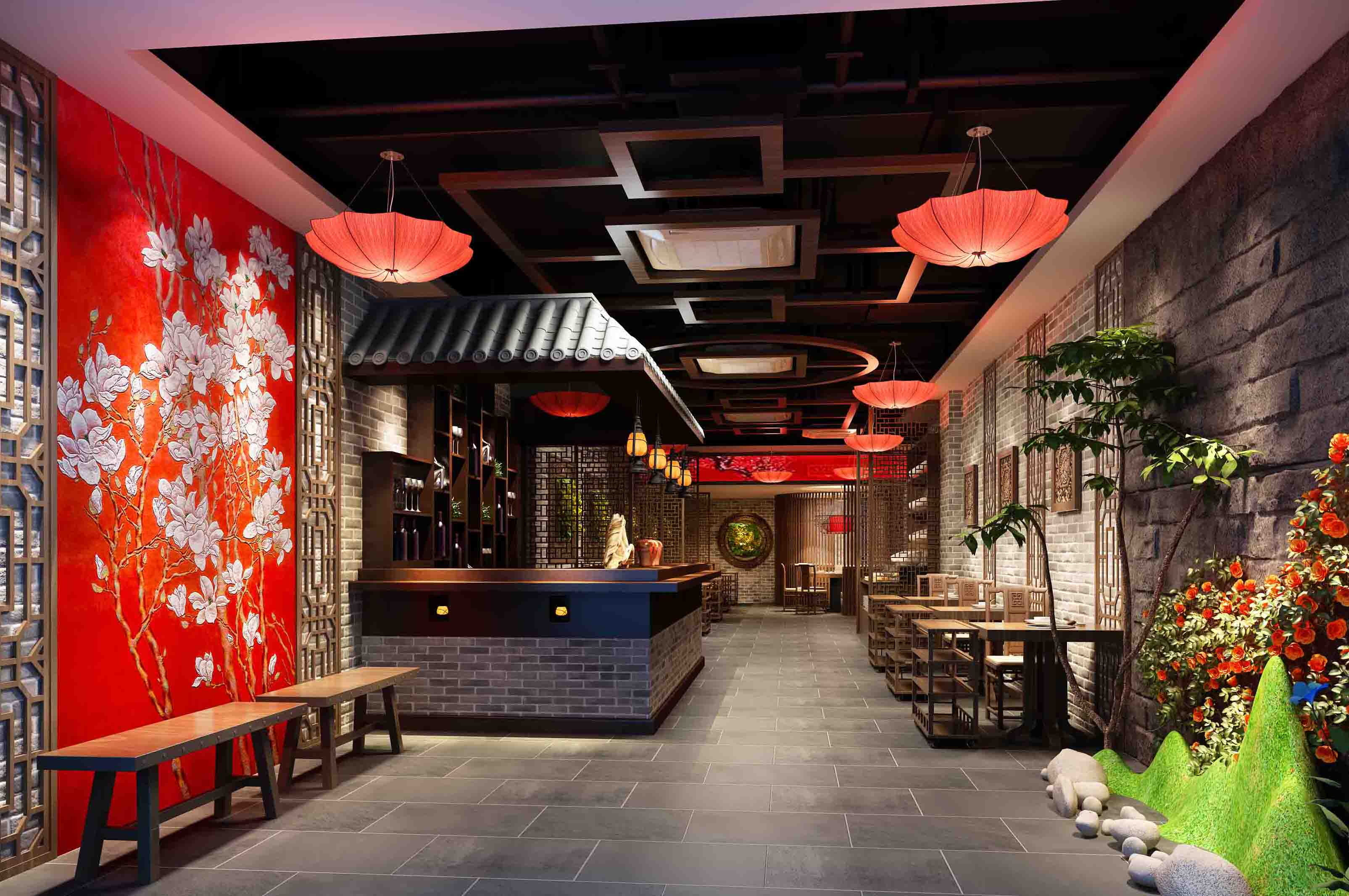 成都火鍋店裝修設(shè)計(jì)