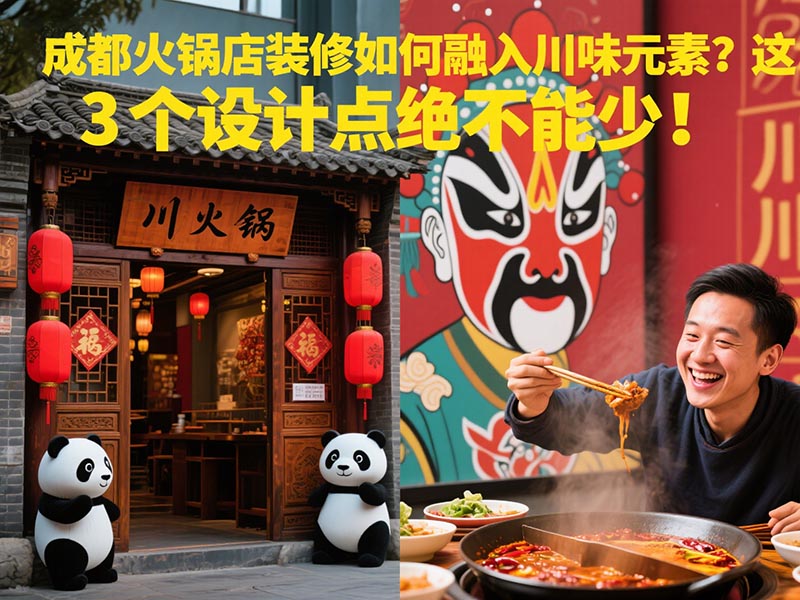 成都火鍋店裝修如何融入川味元素？這 3 個(gè)設(shè)計(jì)點(diǎn)絕不能少！